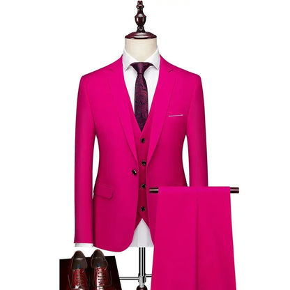 Men’s 3-Piece Formal Business Suit
