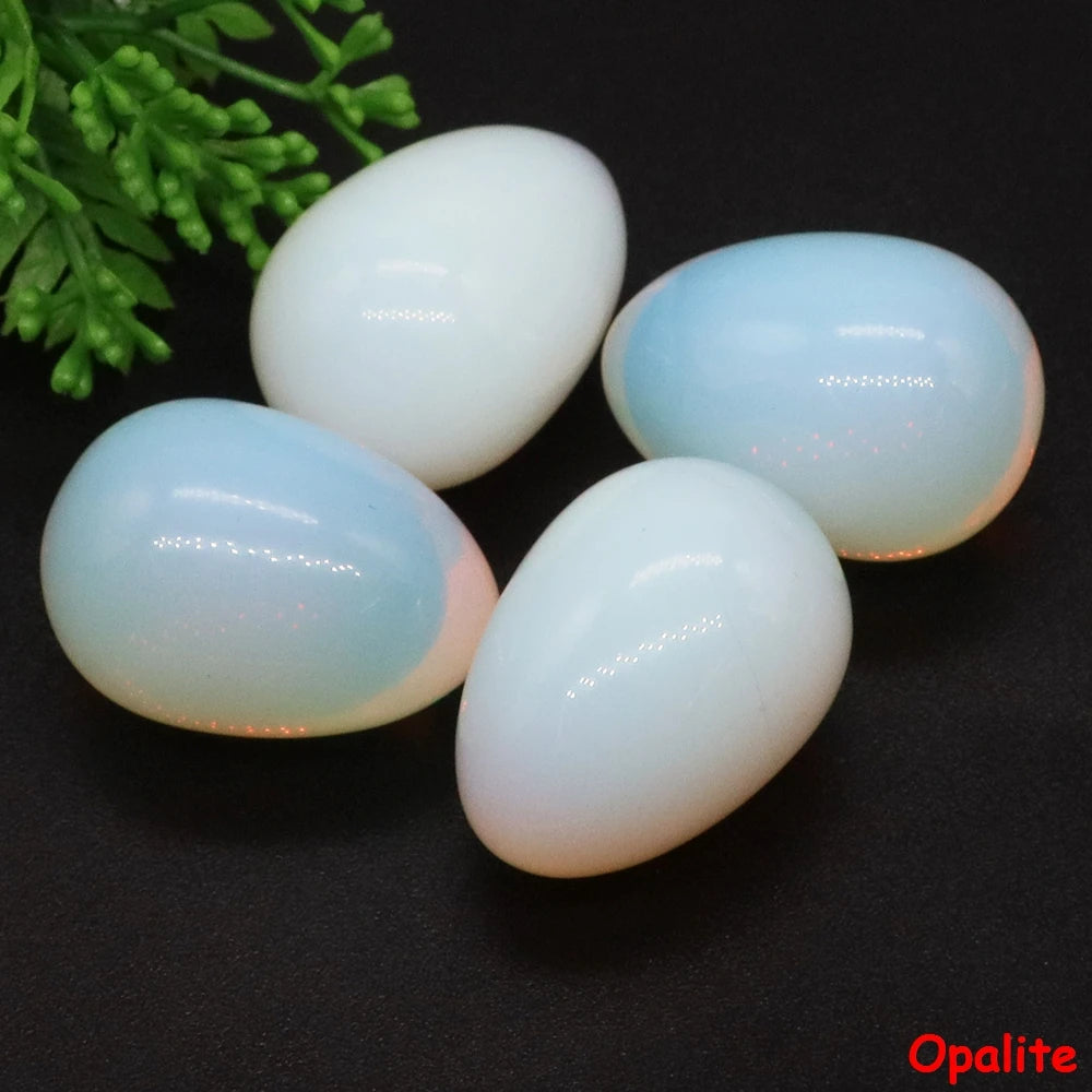 Egg Shape Natural Healing Stones 22x30 MM