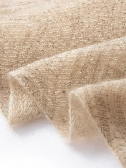 100% Baby Cashmere Paisley Eco-Printed Luxury Scarf