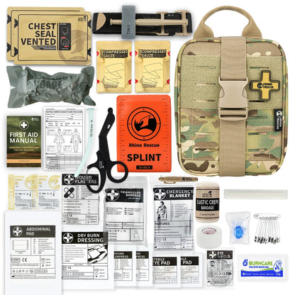 RHINO RESCUE-SE IFAK Trauma First Aid Kit | Tactical Emergency Gear