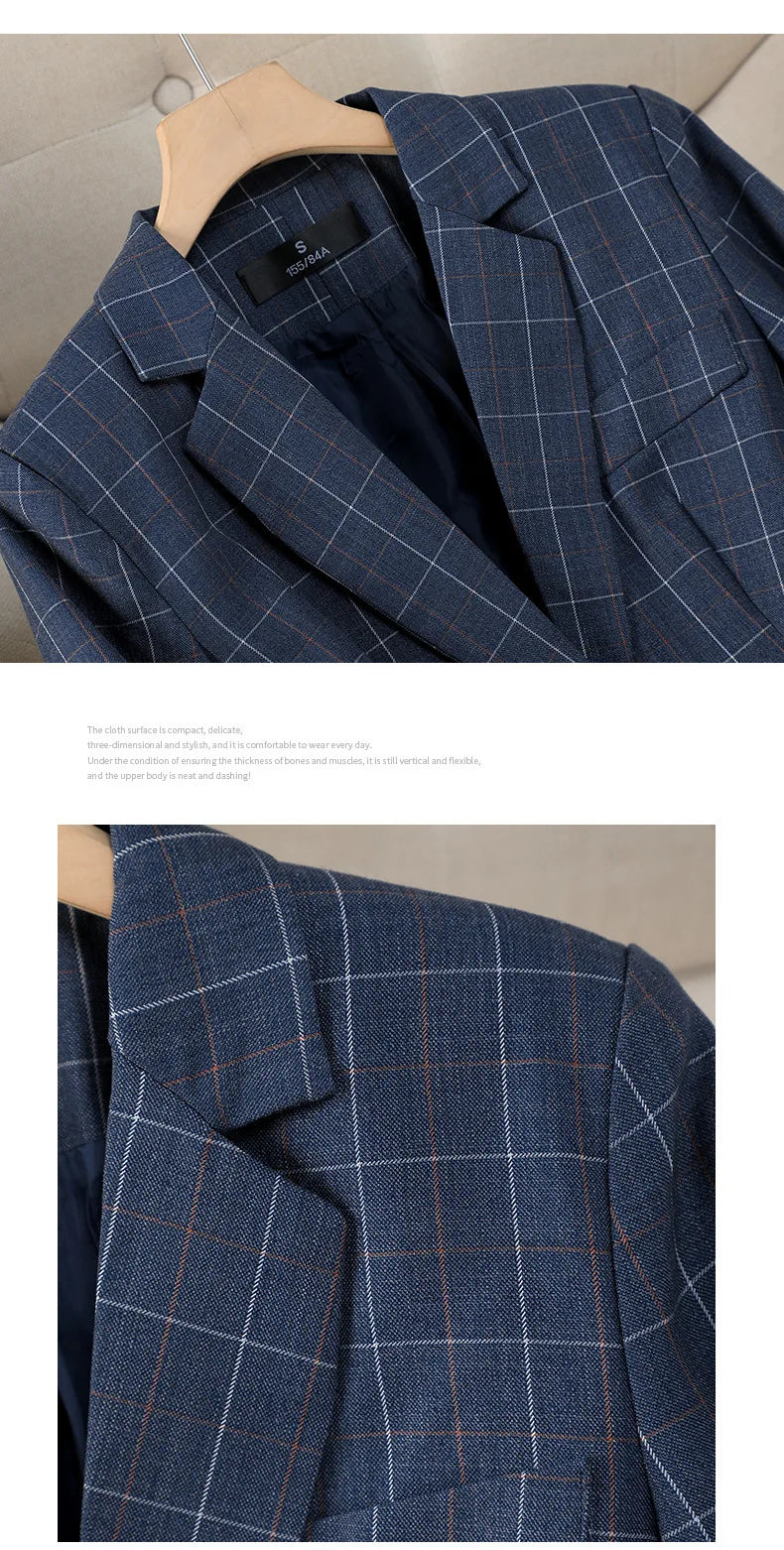 Women's Plaid Pantsuits