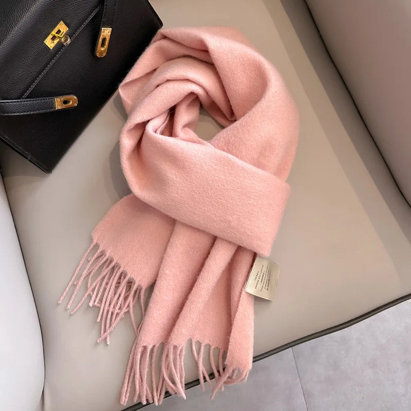 100% Wool Scarf - Christmas Gift for Him