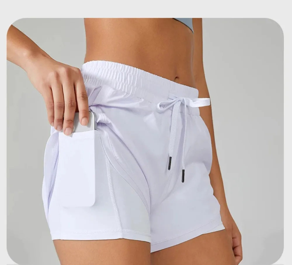 2-in-1 Running Workout Shorts