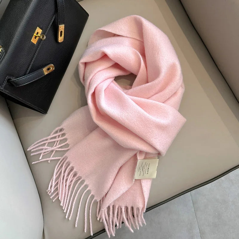 100% Wool Scarf - Christmas Gift for Him