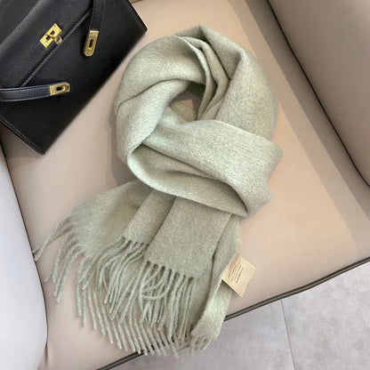 100% Wool Scarf - Christmas Gift for Him