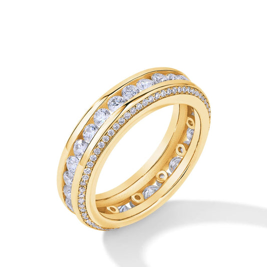1.5 Carat Moissanite Eternity Ring - Gift For Her