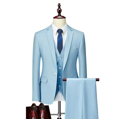 Men’s 3-Piece Formal Business Suit