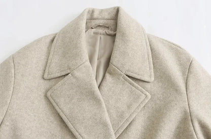 Warm Oversized Long Woolen Coat