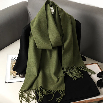 Cashmere 2M Long Winter Scarf 62 Colors