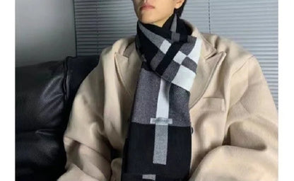 Men's Cashmere Like Scarf