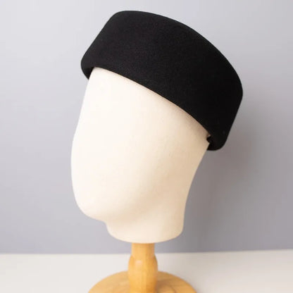 100% Wool Felt Beret Hat - Gift For Her