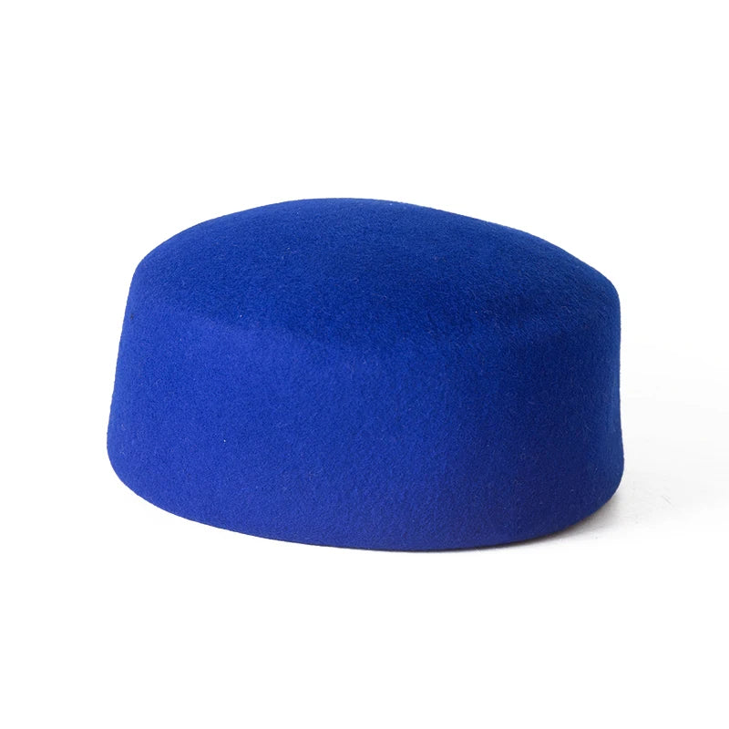 100% Wool Felt Blocked Beret Women's Hat - Christmas Gift