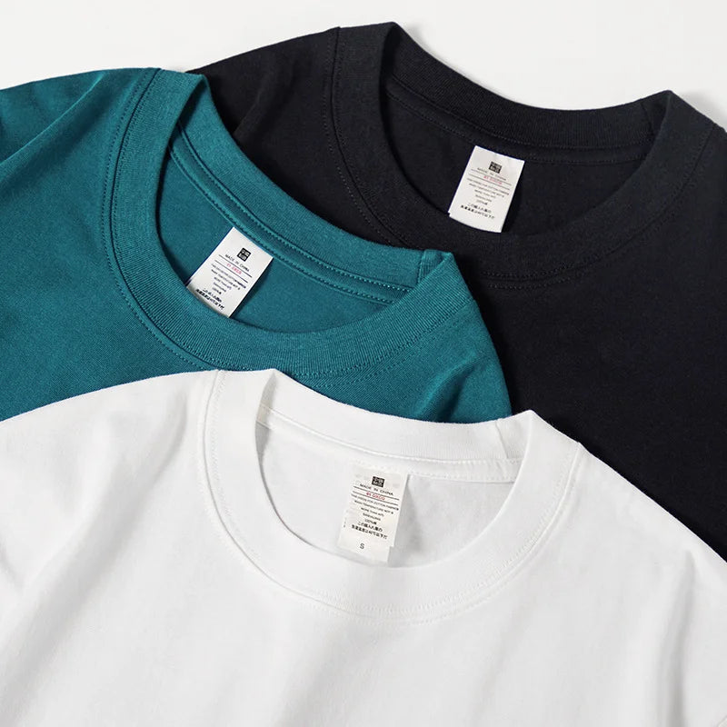 100% Cotton Basic Plain Color T-Shirt