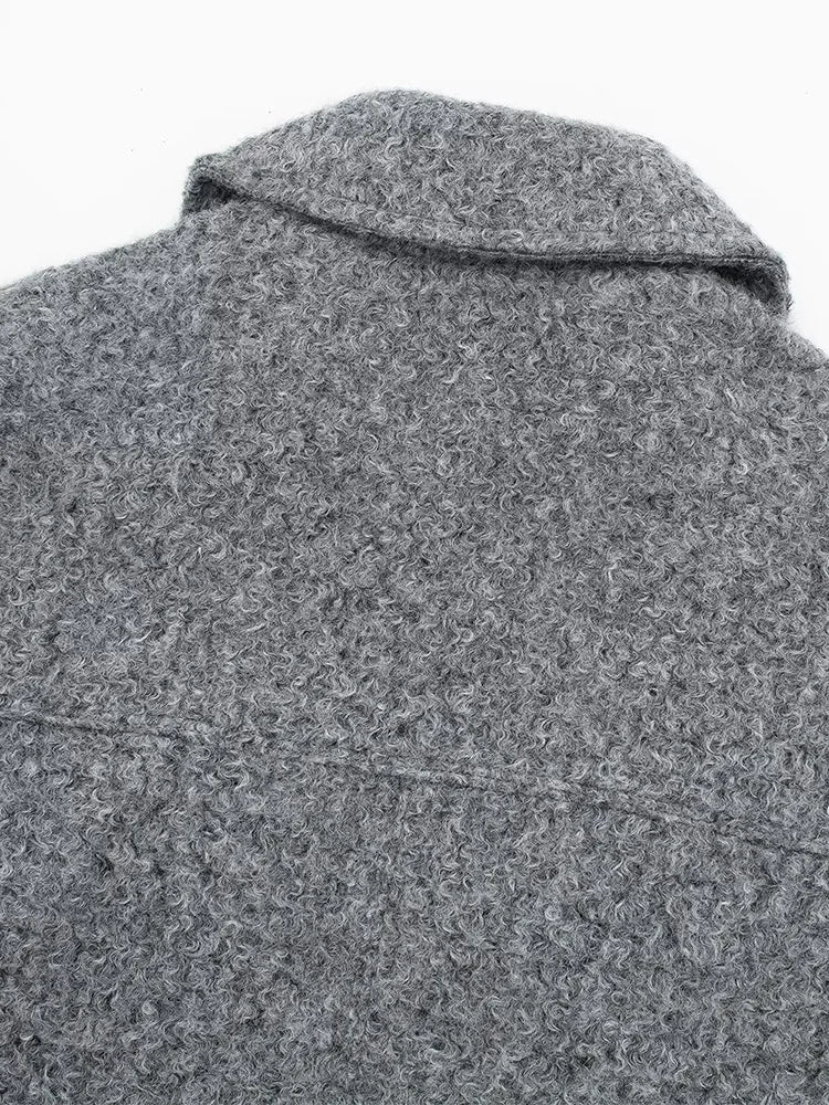 Front Zipper Jacket With Pockets