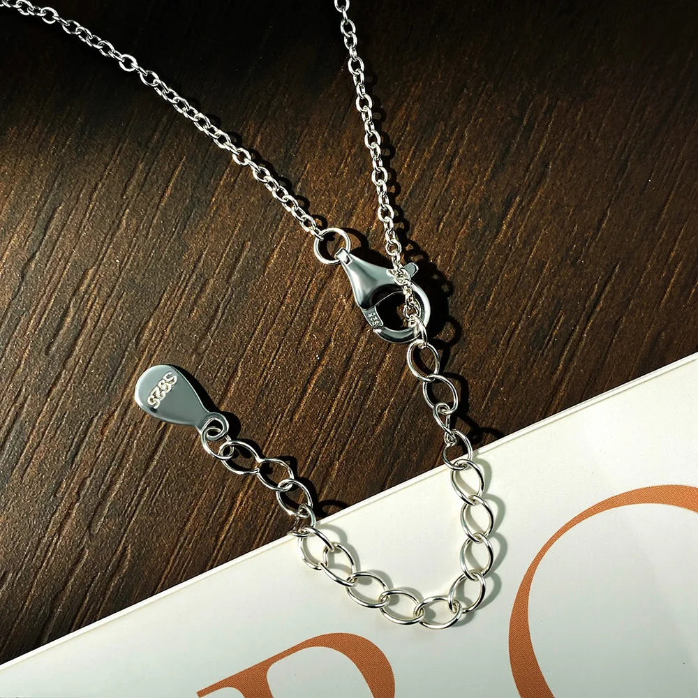 Marquise Cut Moissanite Stacking Necklace -  Gift for Women