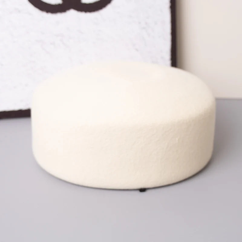 100% Wool Felt Beret Hat - Gift For Her