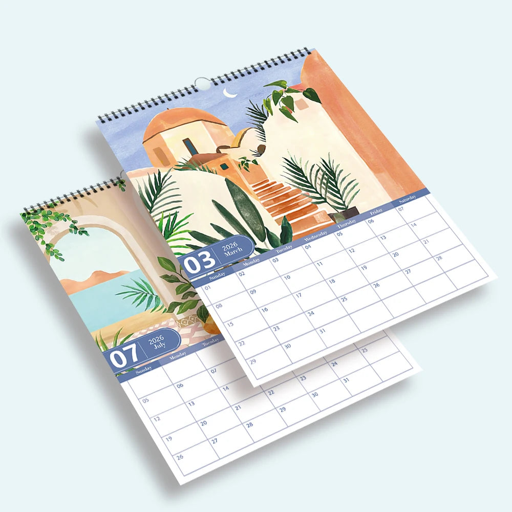 2026 Italian Art Wall Calendar - Christmas Gift