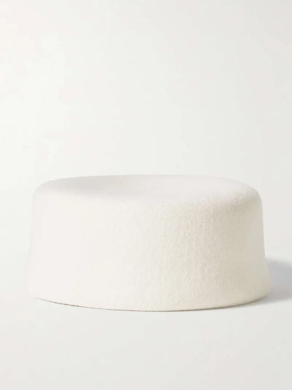 100% Wool Felt Beret Hat - Gift For Her