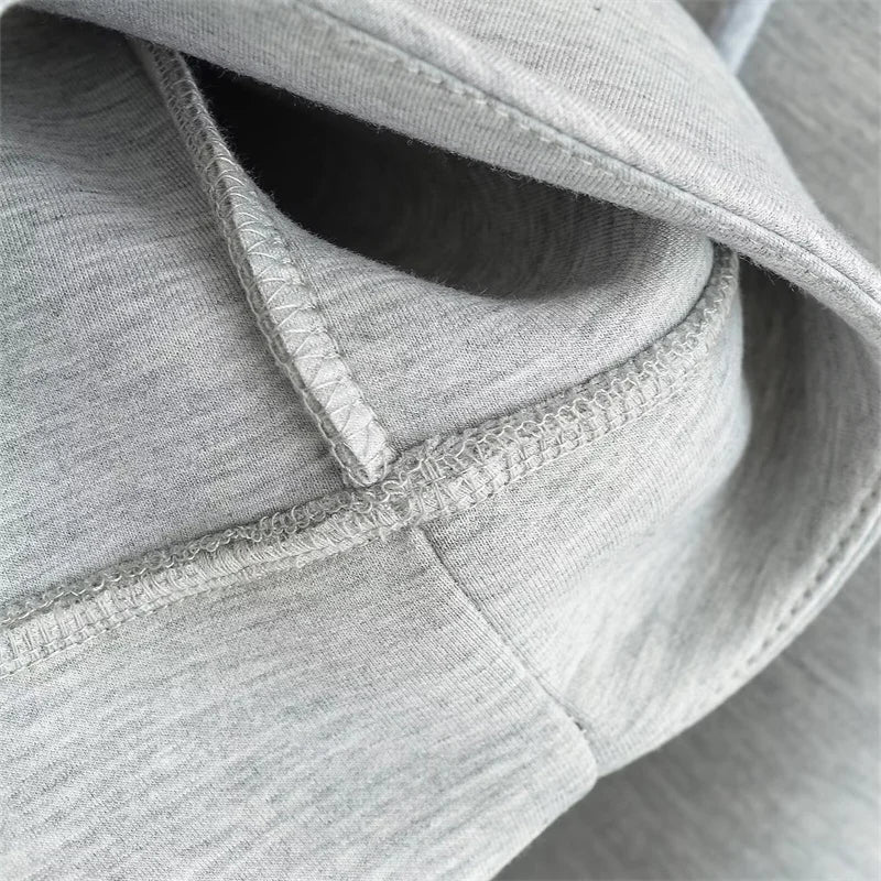 Double Pockets Oversize Hoodie Sweatshirt