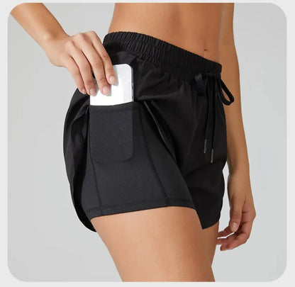 2-in-1 Running Workout Shorts