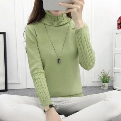 Knitted Turtleneck Sweater