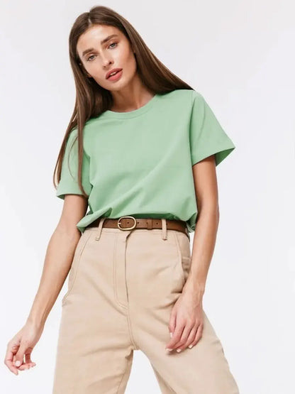 100% Cotton Basic Plain Color T-Shirt