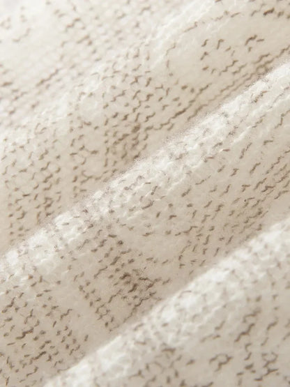 100% Baby Cashmere Paisley Eco-Printed Luxury Scarf