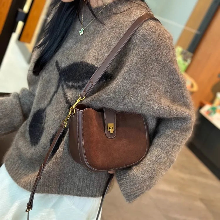 Genuine Leather Cross Body Bag