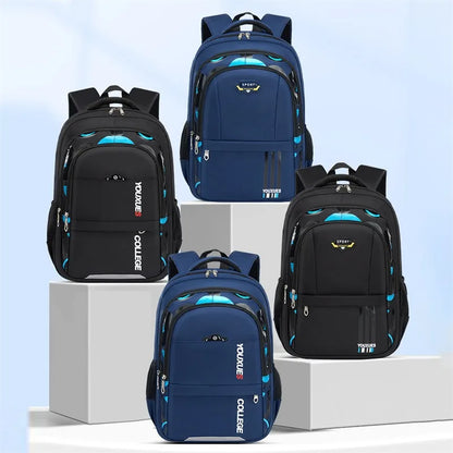 Large Capacity Teenagers School Waterproof Backpack