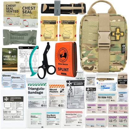 RHINO RESCUE-SE IFAK Trauma First Aid Kit | Tactical Emergency Gear