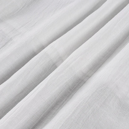 Lined Casual Long Back Deep V Dress