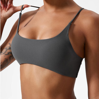 Square Neckline Workout Bra