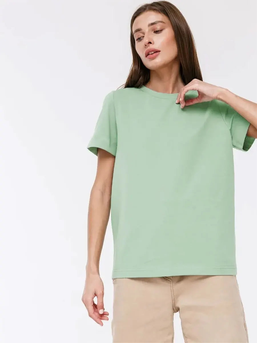 100% Cotton Basic Plain Color T-Shirt