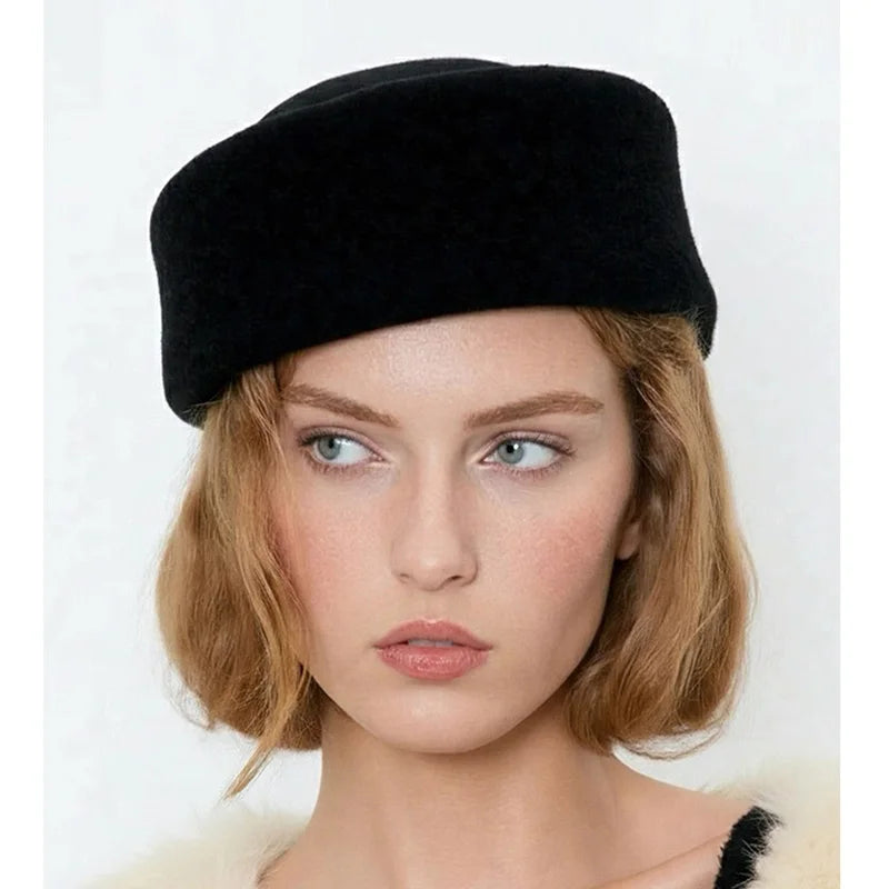 100% Wool Women's Winter Hat - Women's Fedoras