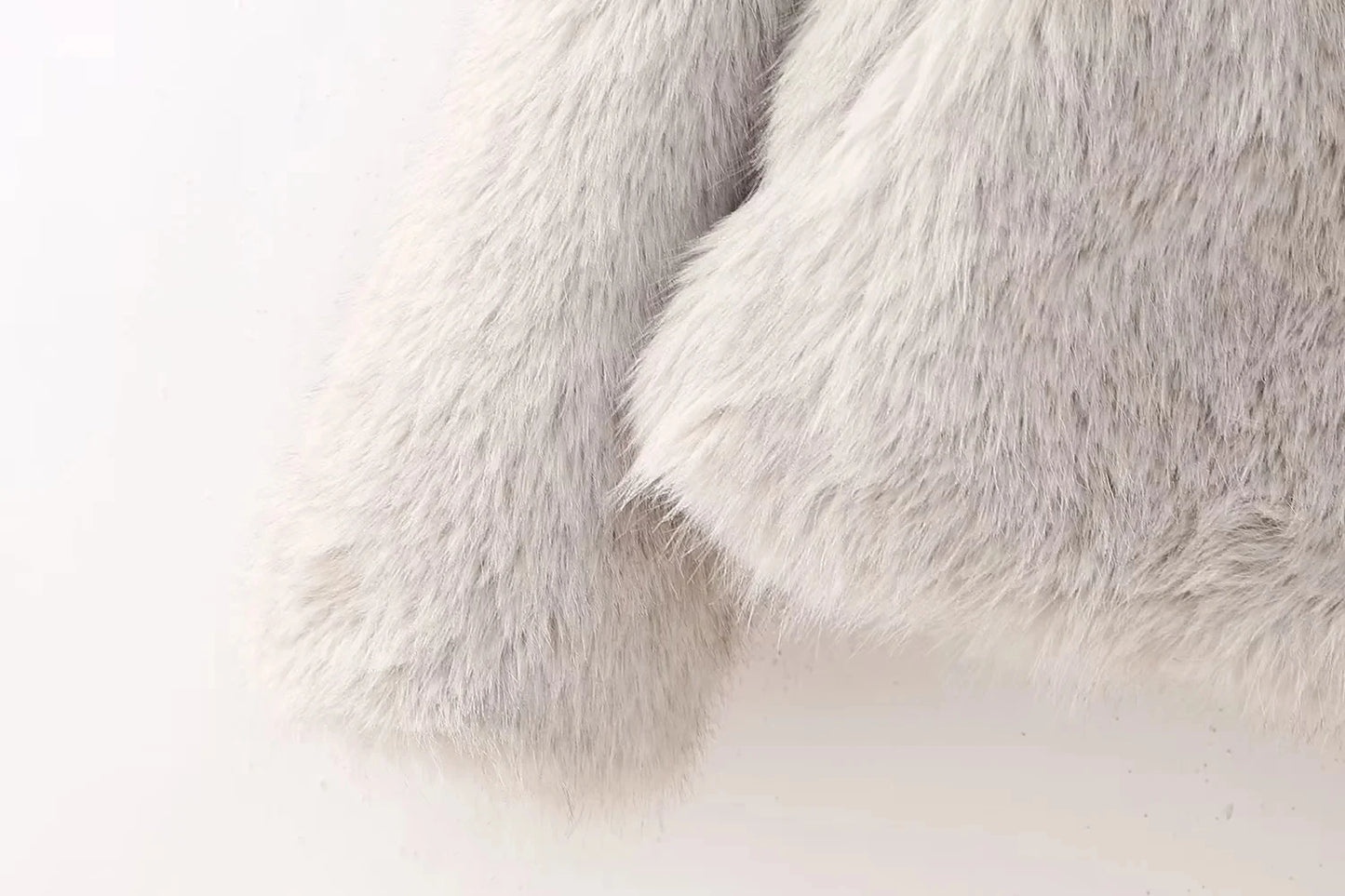 Women's Casual Oversized Fur Coat