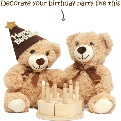 5-Piece Teddy Bear Plush Set – Valentine’s Day Gift for Her