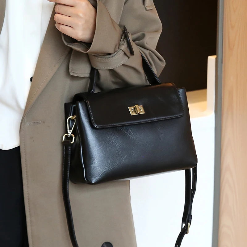 Genuine Leather Handbag