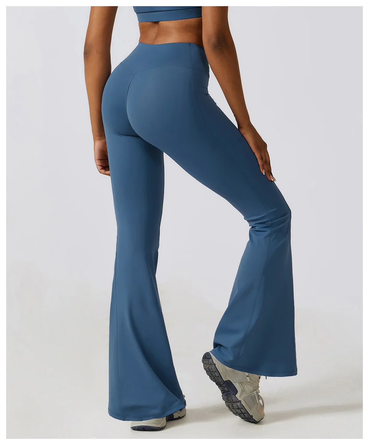 Flare Leggings High Waist Wide Leg Yoga Trousers