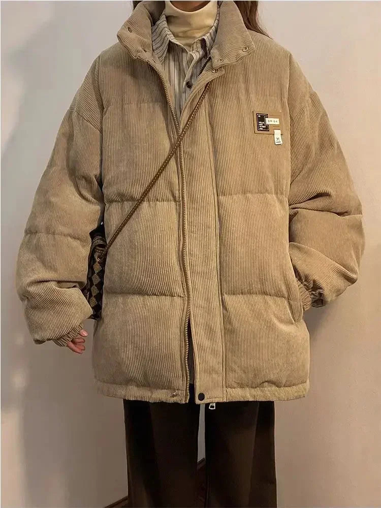 Women's Corduroy Thick Coat