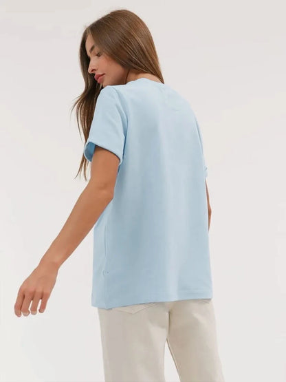 100% Cotton Basic Plain Color T-Shirt