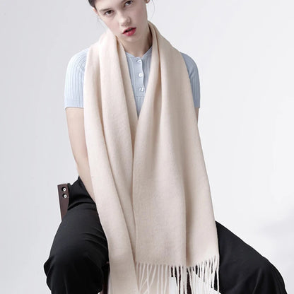 100% Wool Solid Colors Scarf