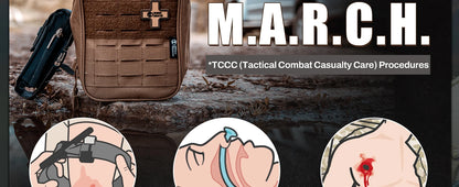 RHINO RESCUE-SE IFAK Trauma First Aid Kit | Tactical Emergency Gear