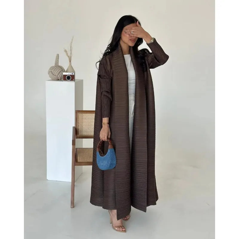 Open Printed Cardigan Abaya – Modest Cardigan