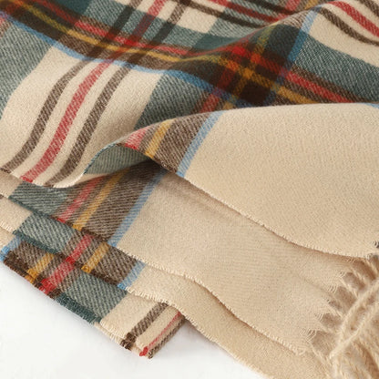 Plaid Cashmere-Like Long Scarf 200*70 CM