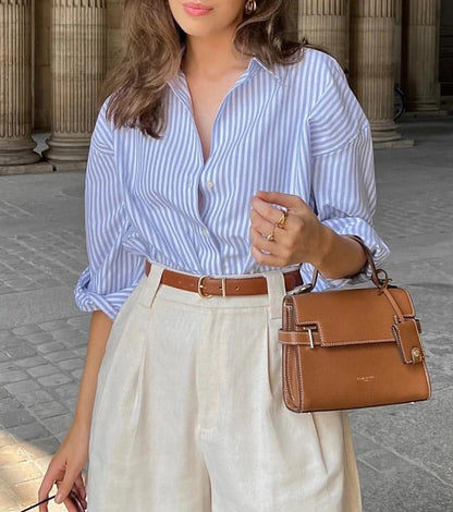 Striped Long Sleeve Shirt