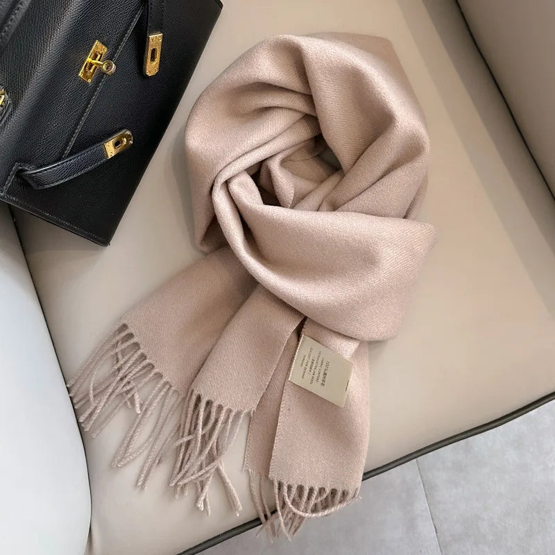 100% Wool Scarf - Christmas Gift for Him