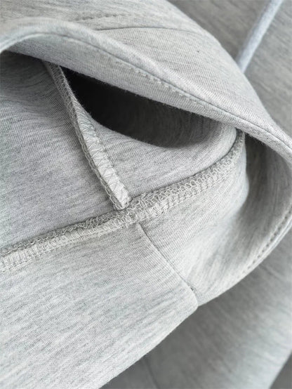 Double Pockets Oversize Hoodie Sweatshirt