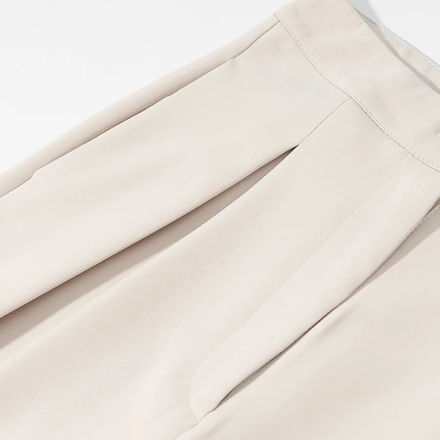 Tailored Vest & Wide-Leg Trouser Set