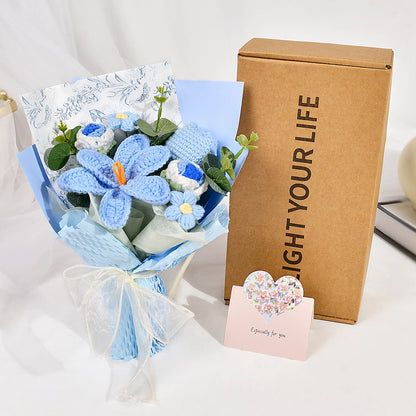 Handmade Crochet Tulip Bouquet – Valentine’s Day Gift for Her