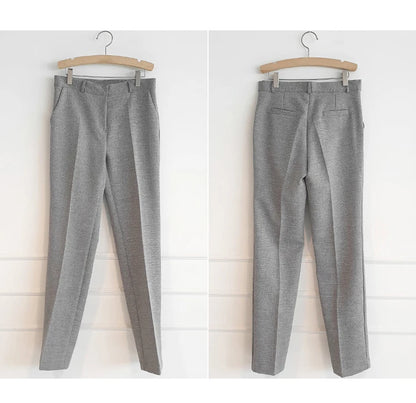 Women’s Black & Gray Formal Pantsuit